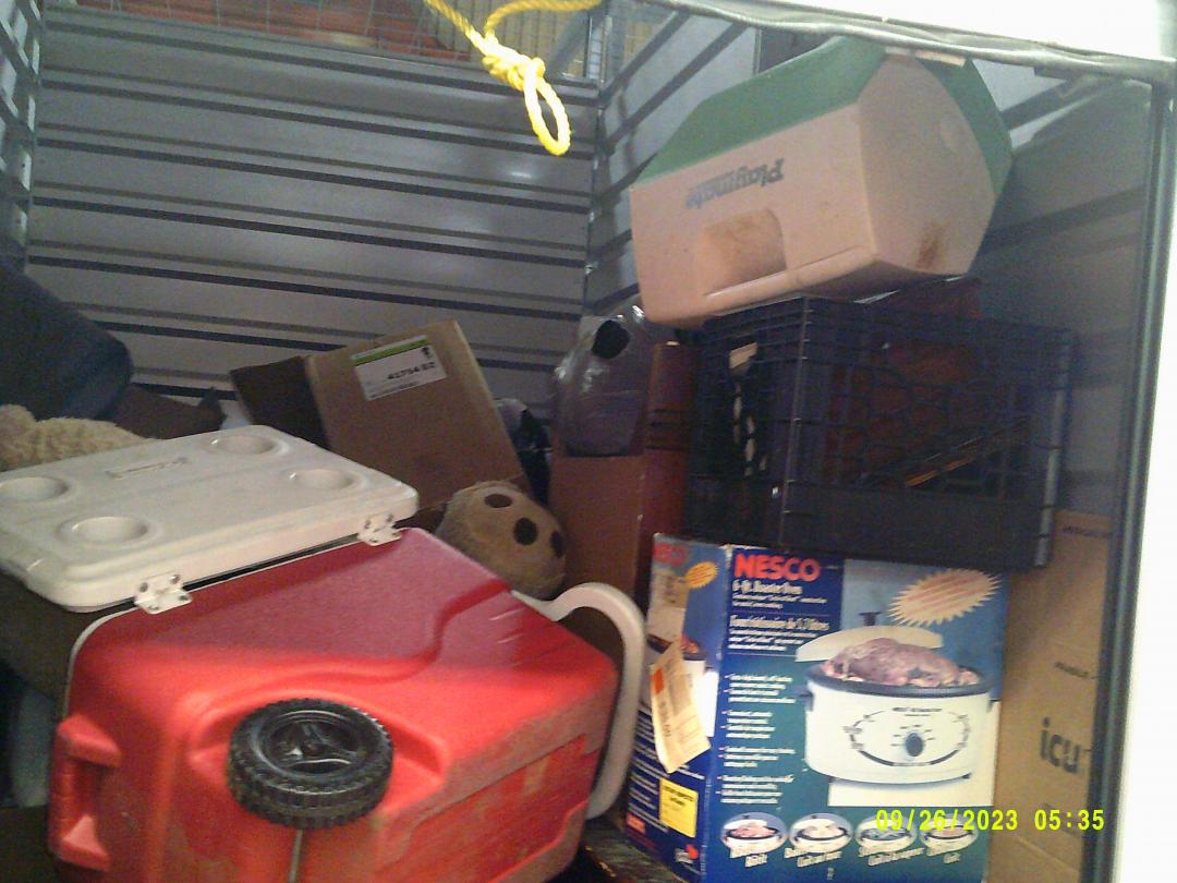 Storage Unit Auction in Plainville, CT at UHaul Moving and Storage of